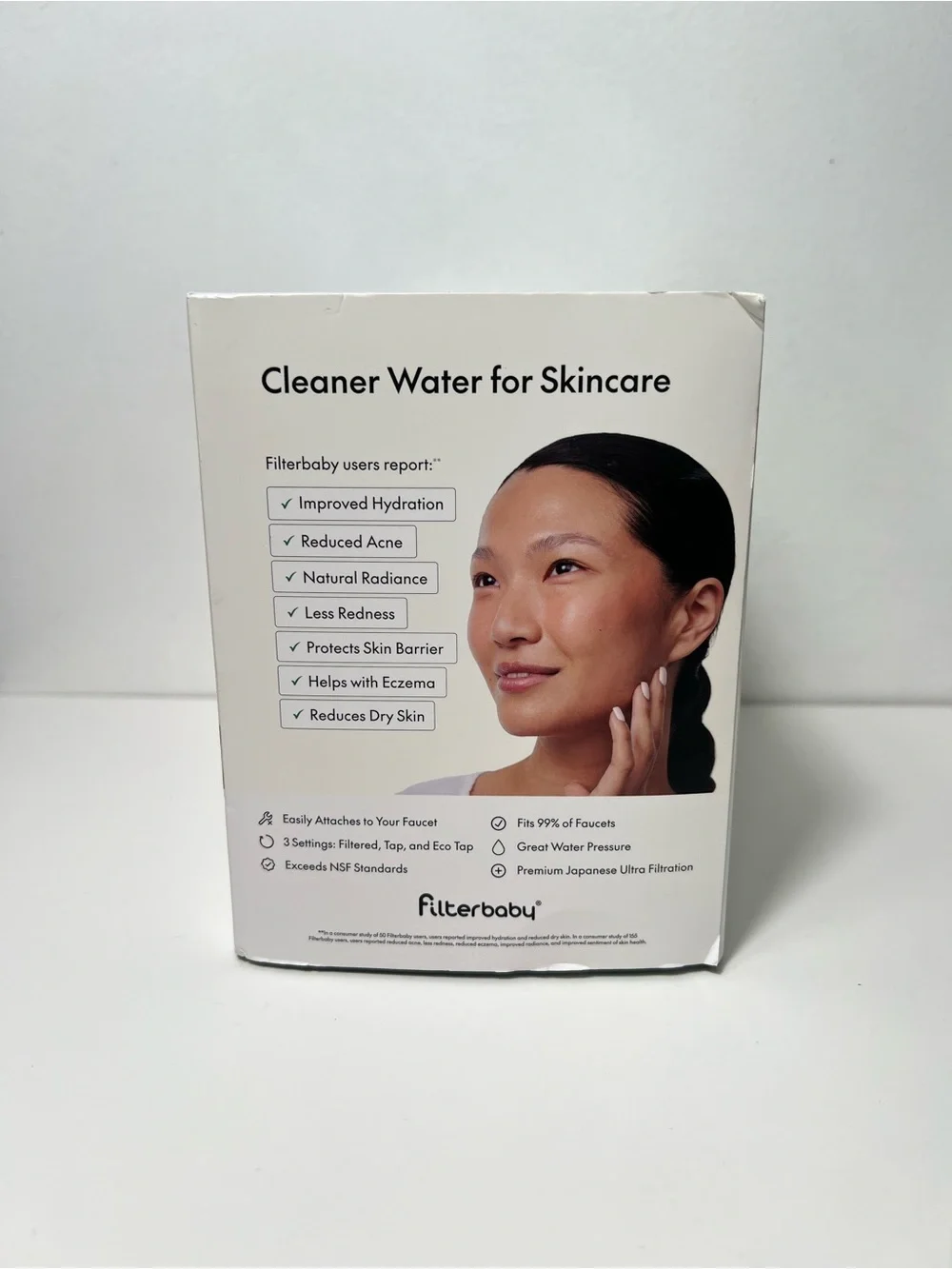 Filterbaby 1.0 Faucet Mounted Water Filter Filtration System for Skincare